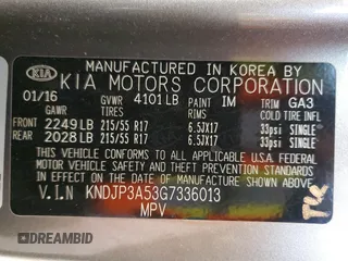 2016 Kia Soul + z VIN KNDJP3A53G7336013, wystawiony jako Copart lot #56074685 z przebiegiem 119 514 mil mil oraz Szkoda całkowita • Salvage title. Historia ofert i sprzedaży dostępna na DreamBid. Obrazek 12.