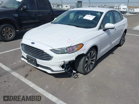 2020 Ford Fusion SE with VIN 3FA6P0T92LR249765, listed as a IAAI auction lot 41789244 with 50,027 mi miles and . Bid and sale history available at DreamBid. Image 6.