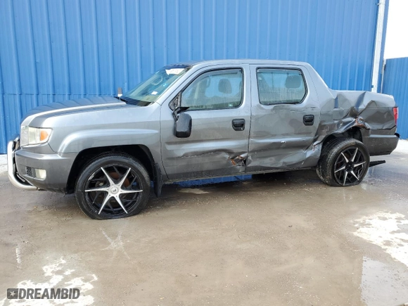 2010 Honda Ridgeline RT with VIN 5FPYK1F27AB013057, listed as a Copart auction lot 55186934 with 272,080 mi miles and Clean Title. Bid and sale history available at carsss.com. Image 1.
