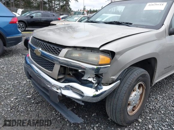 2005 Chevrolet Colorado LS ZQ8 with VIN 1GCCS196358108724, listed as a IAAI auction lot 41839518 with 151,807 mi miles. Bid and sale history available at carsss.com. Image 6.