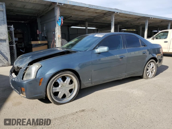 2006 Cadillac CTS with VIN 1G6DP577560143261, listed as a Copart auction lot 79845344 with 207,446 mi miles and Salvage Title. Bid and sale history available at carsss.com. Image 1.