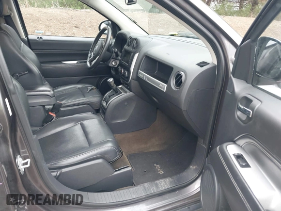 2017 Jeep Compass High Altitude with VIN 1C4NJDEB1HD139854, listed as a IAAI auction lot 41945939 with 79,229 mi miles. Bid and sale history available at carsss.com. Image 5.