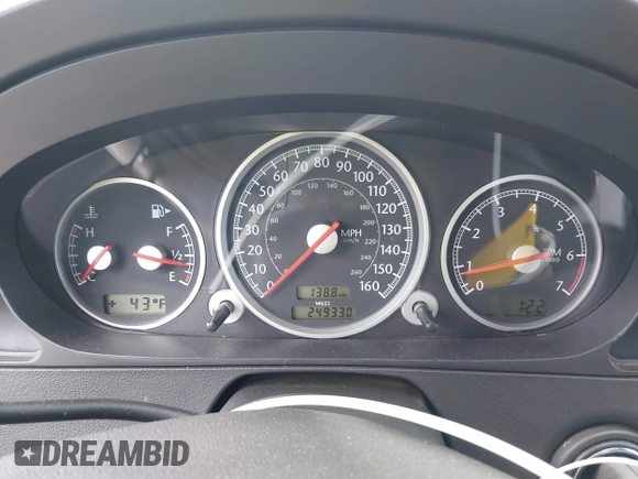 2006 Chrysler Crossfire with VIN 1C3AN55LX6X065478, listed as a IAAI auction lot 41385475 with 249,330 mi miles and . Bid and sale history available at DreamBid. Image 7.