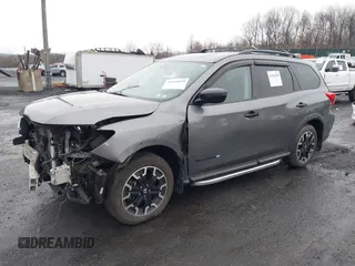 2019 Nissan Pathfinder SV with VIN 5N1DR2MMXKC614924, listed as a IAAI auction lot 41968839 with 60,651 mi miles and . Bid and sale history available at DreamBid. Image 2.