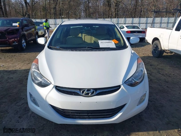 2012 Hyundai Elantra Limited with VIN 5NPDH4AE1CH085479, listed as a IAAI auction lot 41520882 with 61,720 mi miles. Bid and sale history available at carsss.com. Image 12.
