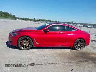 2018 Infiniti Q60 RED SPORT 400 with VIN JN1FV7EL4JM630513, listed as a IAAI auction lot 40411948 with 59,373 mi miles. Bid and sale history available at carsss.com. Image 12.