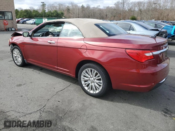 2011 Chrysler 200 Limited with VIN 1C3BC7EG1BN539686, listed as a Copart auction lot 50046405 with 79,942 mi miles and Non Repairable. Bid and sale history available at DreamBid. Image 2.