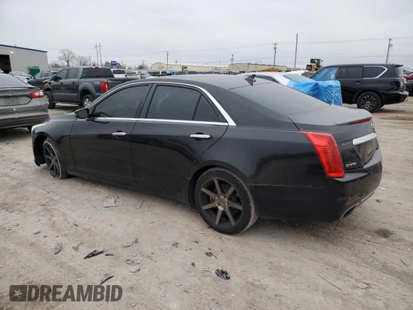 2014 Cadillac CTS Luxury RWD with VIN 1G6AR5SX7E0185501, listed as a Copart auction lot 44341465 with 112,931 mi miles and Salvage Title. Bid and sale history available at carsss.com. Image 2.