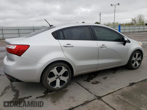 2015 Kia Rio EX with VIN KNADN4A33F6447668, listed as a Copart auction lot 53083725 with 96,168 mi miles and Clean Title. Bid and sale history available at carsss.com. Image 3.