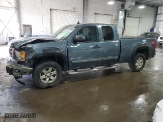 2011 GMC Sierra 1500 SLE with VIN 1GTR2VE37BZ122967, listed as a Copart auction lot 48501275 with 258,233 mi miles and Salvage Title. Bid and sale history available at carsss.com. Image 1.