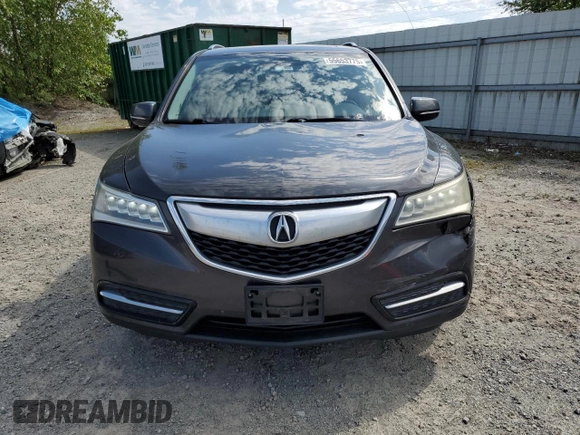 2014 Acura MDX with VIN 5FRYD3H26EB010084, listed as a Copart auction lot 55653775 with 97,461 mi miles and Salvage Title. Bid and sale history available at DreamBid. Image 5.