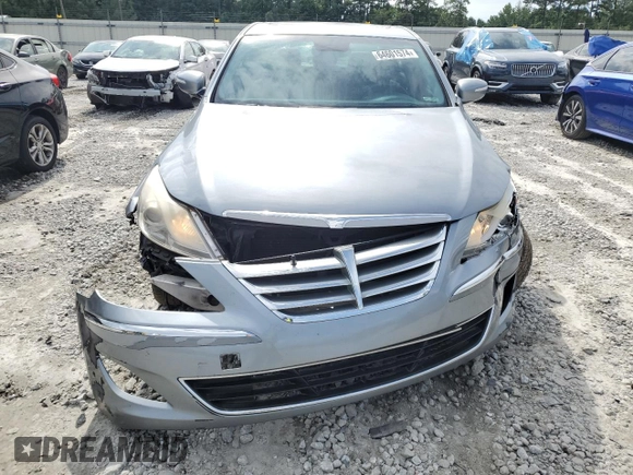 2014 Hyundai Genesis 3.8L with VIN KMHGC4DD2EU260700, listed as a Copart auction lot 64601574 with 185,847 mi miles and Salvage Title. Bid and sale history available at carsss.com. Image 5.