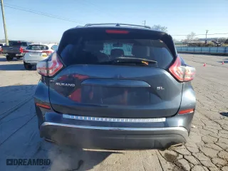 2015 Nissan Murano SL with VIN 5N1AZ2MG9FN253189, listed as a Copart auction lot 48157615 with 153,990 mi miles and Salvage Title. Bid and sale history available at carsss.com. Image 6.