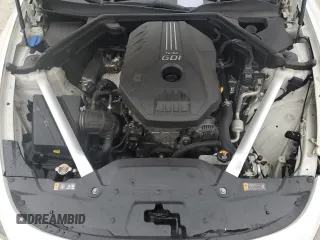 2020 Kia Stinger GT-Line with VIN KNAE15LA7L6084725, listed as a Copart auction lot 86960634 with 92,929 mi miles and Salvage Title. Bid and sale history available at carsss.com. Image 11.