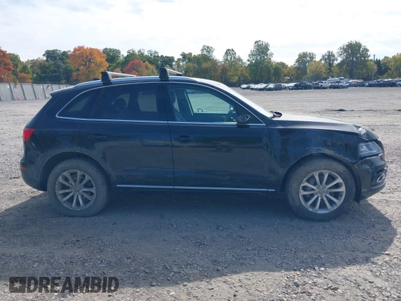 2014 Audi Q5 with VIN WA1CFBFP6EA044866, listed as a IAAI auction lot 40602539 with 99,143 mi miles and . Bid and sale history available at DreamBid. Image 13.