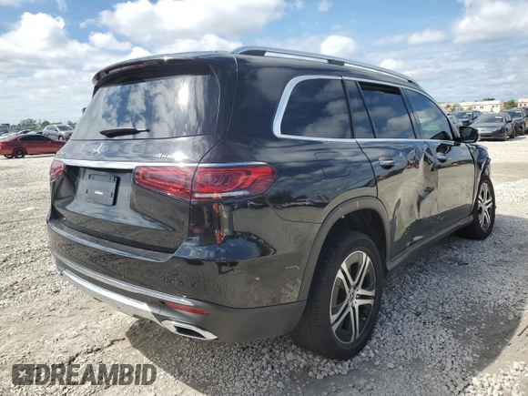 2021 Mercedes-Benz GLS with VIN 4JGFF5KE2MA566039, listed as a Copart auction lot 60915512 with 15,746 mi miles. Bid and sale history available at carsss.com. Image 4.