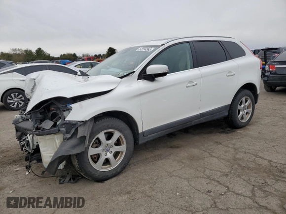 2012 Volvo XC60 PZEV with VIN YV4940DZ0C2343417, listed as a Copart auction lot 52554595 with 151,492 mi miles and Salvage title. Bid and sale history available at DreamBid. Image 1.