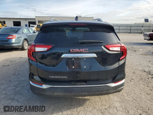 2023 GMC Terrain SLT z VIN 3GKALPEG0PL140741, wystawiony jako Copart lot #54305065 z przebiegiem 21 964 mil mil oraz Szkoda całkowita • Salvage title. Historia ofert i sprzedaży dostępna na DreamBid. Obrazek 6.