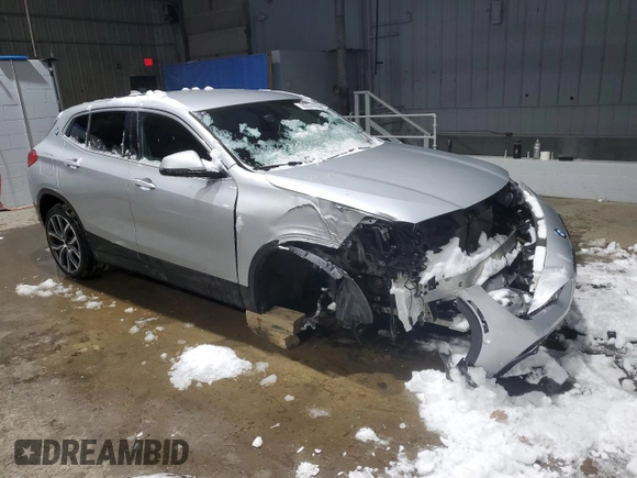 2018 BMW X2 xDrive28i with VIN WBXYJ5C38JEF75444, listed as a Copart auction lot 88367105 with 63,701 mi miles and Salvage Title. Bid and sale history available at carsss.com. Image 4.