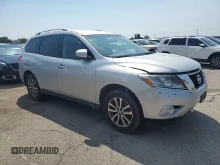 2016 Nissan Pathfinder Platinum with VIN 5N1AR2MM6GC655142, listed as a Copart auction lot 64592375 with 205,406 mi miles and Clean title. Bid and sale history available at DreamBid. Image 4.