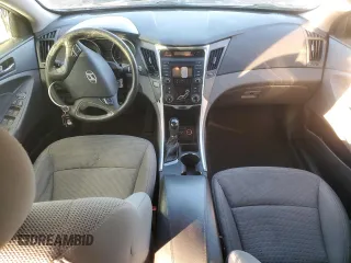 2013 Hyundai Sonata GLS with VIN 5NPEB4AC3DH656167, listed as a Copart auction lot 81725704 with Not Provided miles and Non Repairable. Bid and sale history available at carsss.com. Image 8.