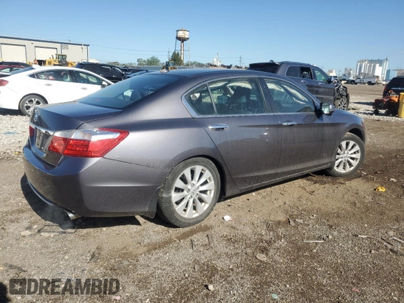 2015 Honda Accord EX-L с VIN 1HGCR2F81FA071630, выставлен на аукционе Copart как лот 57248565 с пробегом 79 071 миль миль и Списание • Salvage title. История ставок и продаж доступна на DreamBid. Изображение 3.