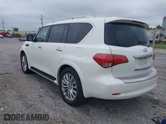 2016 Infiniti QX80 with VIN JN8AZ2NE1G9125934, listed as a IAAI auction lot 42475776 with 148,796 mi miles and . Bid and sale history available at DreamBid. Image 3.