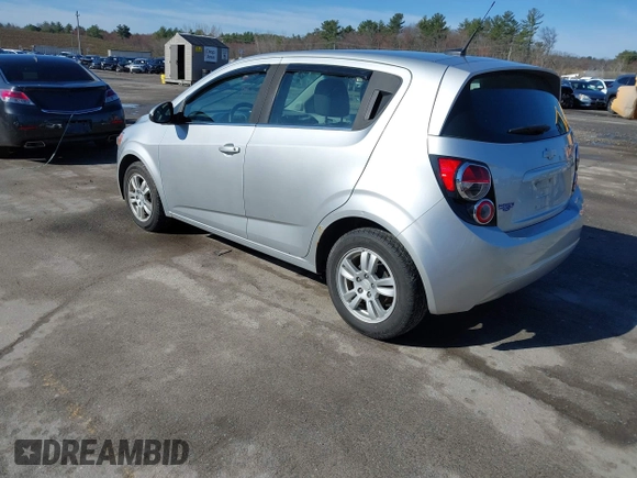 2013 Chevrolet Sonic LT with VIN 1G1JC6SGXD4218978, listed as a IAAI auction lot 42035596 with 138,924 mi miles. Bid and sale history available at carsss.com. Image 3.