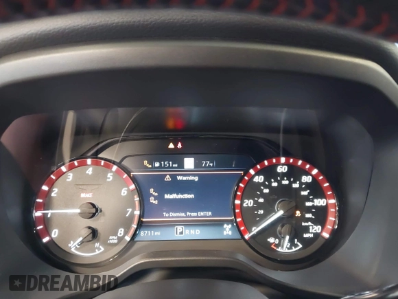 2024 Nissan Titan Pro-4X with VIN 1N6AA1ED0RN112314, listed as a IAAI auction lot 42465520 with 8,711 mi miles and . Bid and sale history available at DreamBid. Image 7.