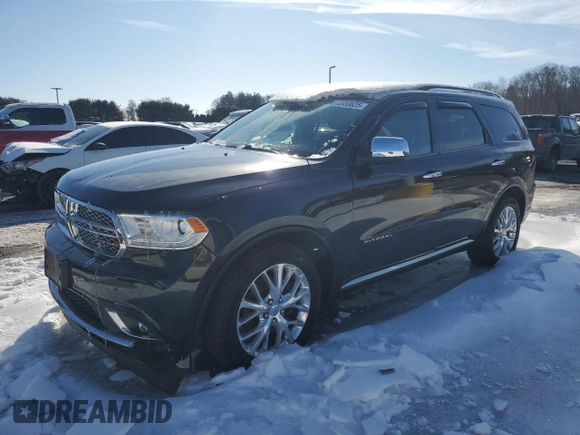 2014 Dodge Durango Citadel with VIN 1C4SDJET9EC358127, listed as a Copart auction lot 45358625 with 101,267 mi miles and Clean Title. Bid and sale history available at DreamBid. Image 1.