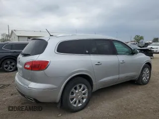 2015 Buick Enclave Leather with VIN 5GAKVBKD4FJ365873, listed as a Copart auction lot 53386365 with 185,006 mi miles and Salvage Title. Bid and sale history available at carsss.com. Image 3.