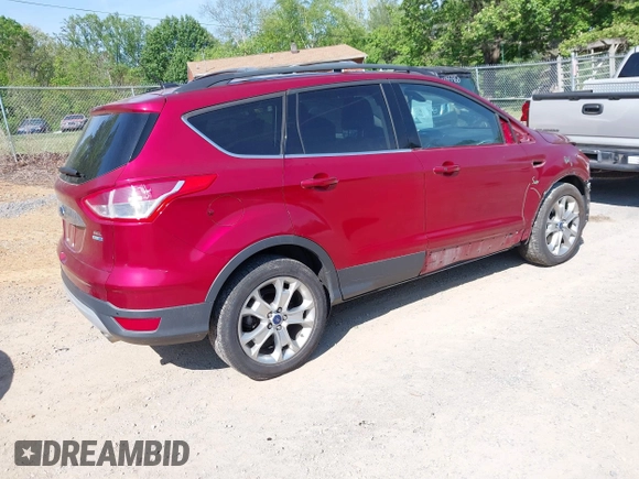 2013 Ford Escape SEL with VIN 1FMCU9H91DUD65144, listed as a IAAI auction lot 42124589 with 221,631 mi miles and . Bid and sale history available at DreamBid. Image 4.