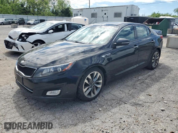 2014 Kia Optima SX Turbo z VIN 5XXGR4A67EG306326, wystawiony jako Copart lot #55883095 z przebiegiem 142 544 mil mil oraz Szkoda całkowita • Salvage title. Historia ofert i sprzedaży dostępna na DreamBid. Obrazek 1.