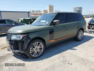 2016 Land Rover Range Rover with VIN SALGV3EF2GA249475, listed as a Copart auction lot 61452113 with 89,975 mi miles and . Bid and sale history available at DreamBid. Image 1.