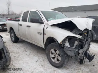 2018 Ram 1500 Express with VIN 1C6RR7FTXJS102362, listed as a IAAI auction lot 41339186 with 120,215 mi miles. Bid and sale history available at carsss.com. Image 1.