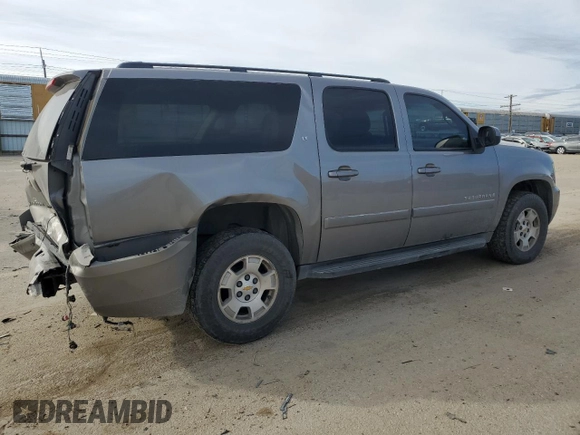 2008 Chevrolet Suburban LTZ with VIN 3GNFK16378G183777, listed as a Copart auction lot 89405045 with 184,492 mi miles and Salvage Title. Bid and sale history available at carsss.com. Image 3.
