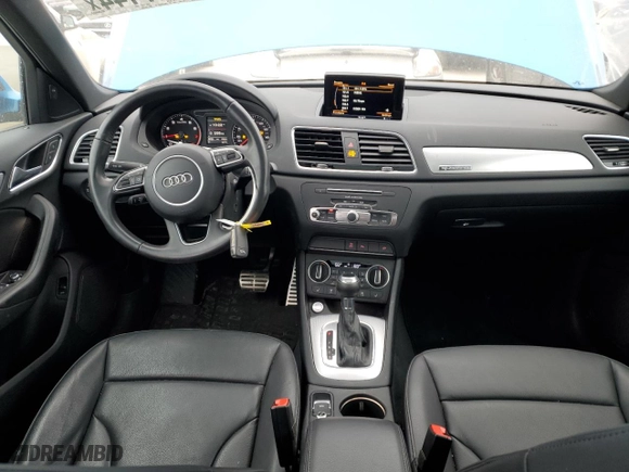 2017 Audi Q3 Premium Plus with VIN WA1JCCFS4HR001935, listed as a Copart auction lot 84167144 with 33,739 mi miles and Salvage Title. Bid and sale history available at carsss.com. Image 8.