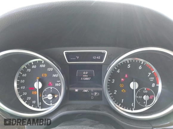 2013 Mercedes-Benz M 350 with VIN 4JGDA5JB4DA224637, listed as a IAAI auction lot 41467639 with 113,887 mi miles and . Bid and sale history available at DreamBid. Image 7.
