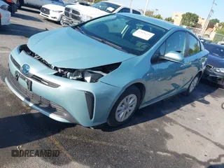 2022 Toyota Prius L Eco with VIN JTDKAMFU8N3188831, listed as a IAAI auction lot 42021222 with 39,629 mi miles and . Bid and sale history available at DreamBid. Image 2.