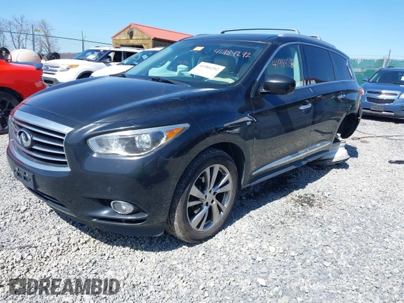 2015 Infiniti QX60 with VIN 5N1AL0MM9FC536554, listed as a IAAI auction lot 41984292 with 160,808 mi miles and . Bid and sale history available at DreamBid. Image 22.
