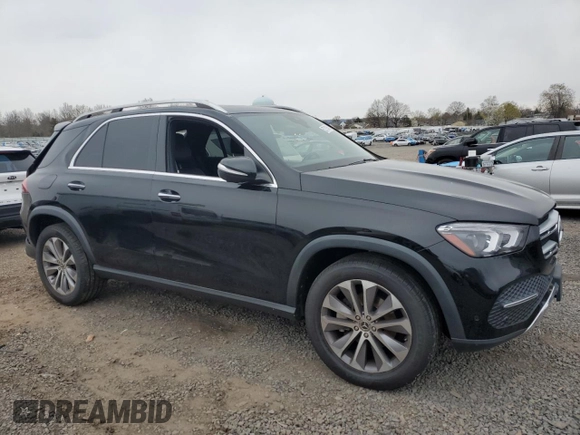2021 Mercedes-Benz GLE 350 with VIN 4JGFB4KBXMA474141, listed as a Copart auction lot 52713515 with Not provided miles and Salvage title. Bid and sale history available at DreamBid. Image 4.