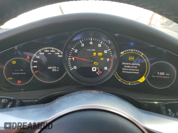 2020 Porsche Panamera с VIN WP0AA2A77LL102939, выставлен на аукционе Copart как лот 78850494 с пробегом 49 137 миль миль и Списание • Salvage title. История ставок и продаж доступна на DreamBid. Изображение 9.
