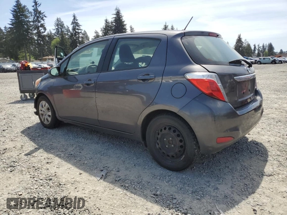 2013 Toyota Yaris L with VIN JTDKTUD37DD559264, listed as a Copart auction lot 56014625 with 179,321 mi miles and Salvage Title. Bid and sale history available at DreamBid. Image 2.