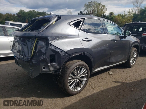 2023 Lexus NX 350h Luxury with VIN 2T2HKCEZ0PC014367, listed as a Copart auction lot 72261014 with Not Provided miles and Salvage Title. Bid and sale history available at DreamBid. Image 3.
