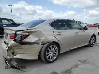 2013 Lexus GS 350 with VIN JTHBE1BL5D5014457, listed as a Copart auction lot 50308905 with 63,099 mi miles and Salvage Title. Bid and sale history available at carsss.com. Image 3.