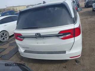 2022 Honda Odyssey EX-L with VIN 5FNRL6H7XNB043658, listed as a IAAI auction lot 41800437 with 45,245 mi miles and . Bid and sale history available at DreamBid. Image 16.