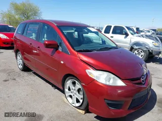 2009 Mazda Mazda5 Touring with VIN JM1CR29L190350889, listed as a IAAI auction lot 41799351 with 92,720 mi miles. Bid and sale history available at carsss.com. Image 1.
