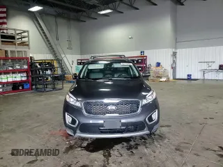 2018 Kia Sorento EX z VIN 5XYPHDA58JG422604, wystawiony jako Copart lot #60475255 z przebiegiem 100 018 mil mil oraz Szkoda całkowita • Salvage title. Historia ofert i sprzedaży dostępna na DreamBid. Obrazek 14.