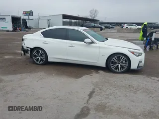 2020 Infiniti Q50 Luxe with VIN JN1EV7AP4LM200598, listed as a IAAI auction lot 41629830 with 69,882 mi miles and . Bid and sale history available at DreamBid. Image 14.