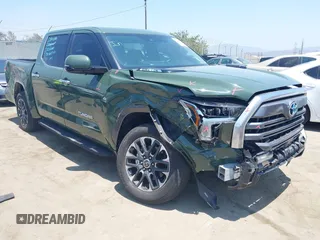 2022 Toyota Tundra Limited Hybrid with VIN 5TFJC5DB4NX002708, listed as a IAAI auction lot 42749213 with 30,726 mi miles and . Bid and sale history available at DreamBid. Image 1.